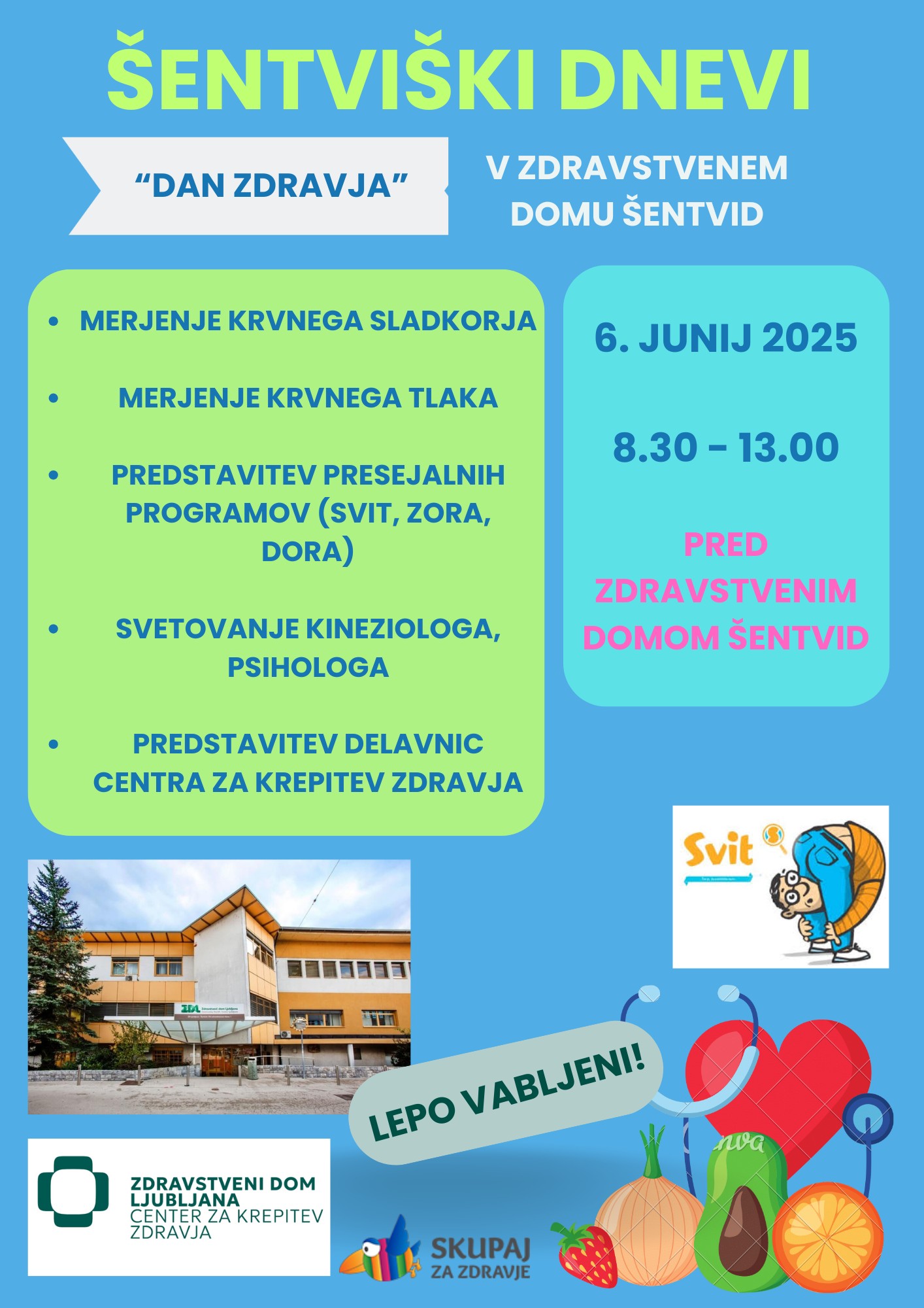 DAN ZDRAVJA ZD ŠENTVID
